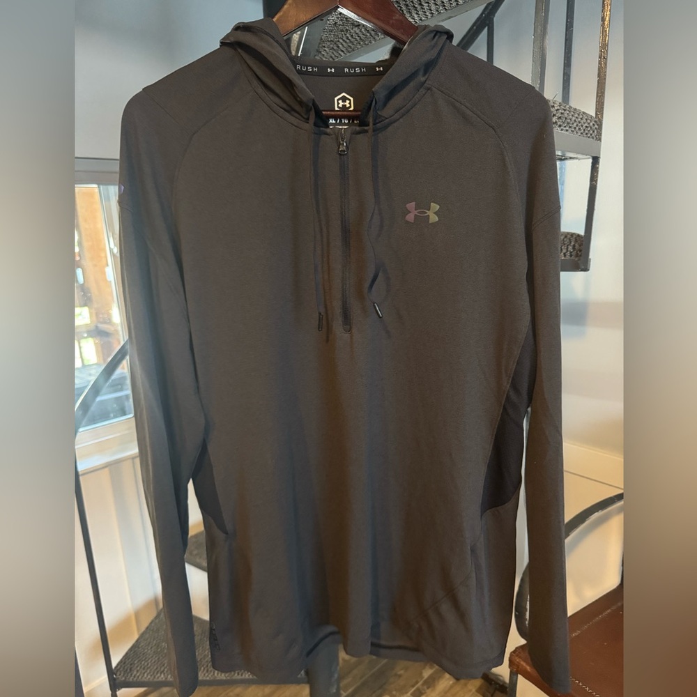 Under Armour rush hoodie quarter zip